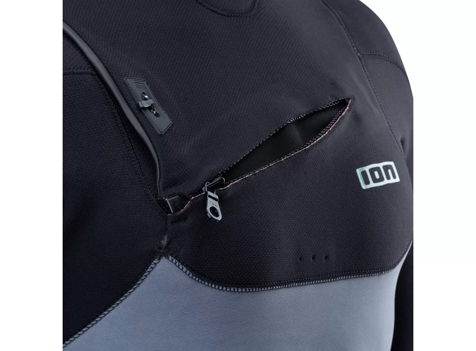 ION WETSUIT SEEK AMP 3/2 FRONT ZIP MEN TIE DYE LTD GREY