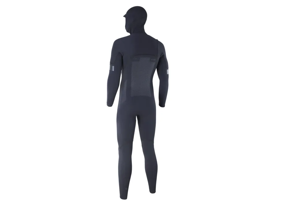 ION WETSUIT SEEK SELECT 5.5/4.5 FRONT ZIP MEN HOOD BLACK