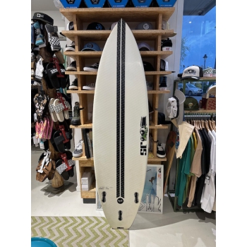 JS SURFBOARDS 6'6 MONSTA HYFI FCSII 36.3 LT. FINS + GRIP (SECOND HAND)