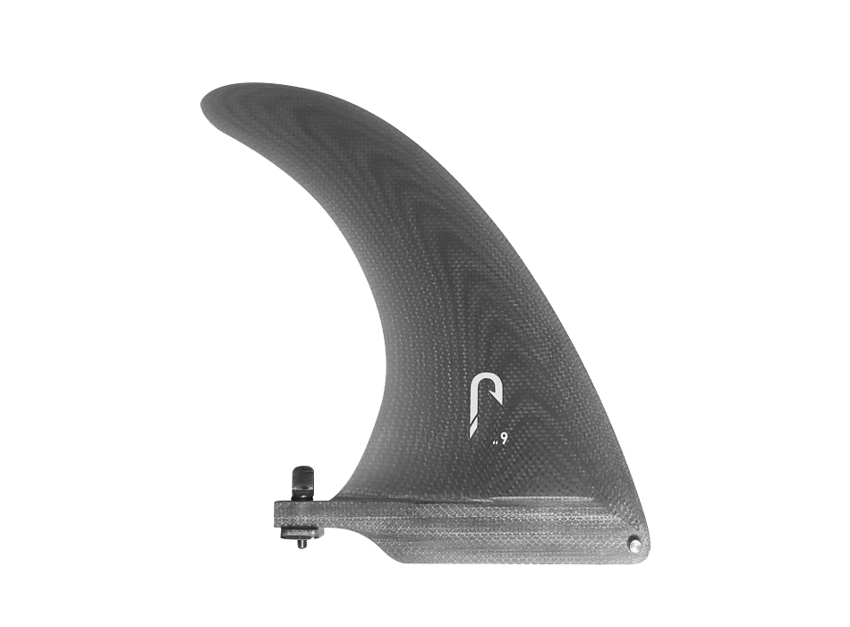 JUST 6" LONGBOARD FIN SMOKE