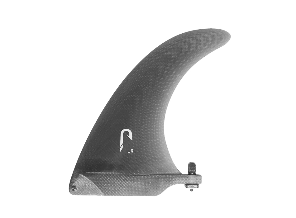 JUST 6" LONGBOARD FIN SMOKE