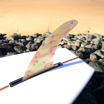 JUST 7.5” LONGBOARD SINGLE FIN BALEA TINT FIBERGLASS