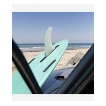 JUST 8.0" LONGBOARD FIN CLEAR