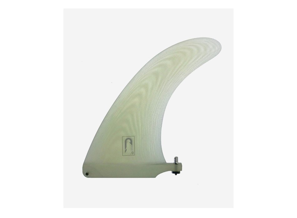 JUST 8.0" LONGBOARD FIN CLEAR