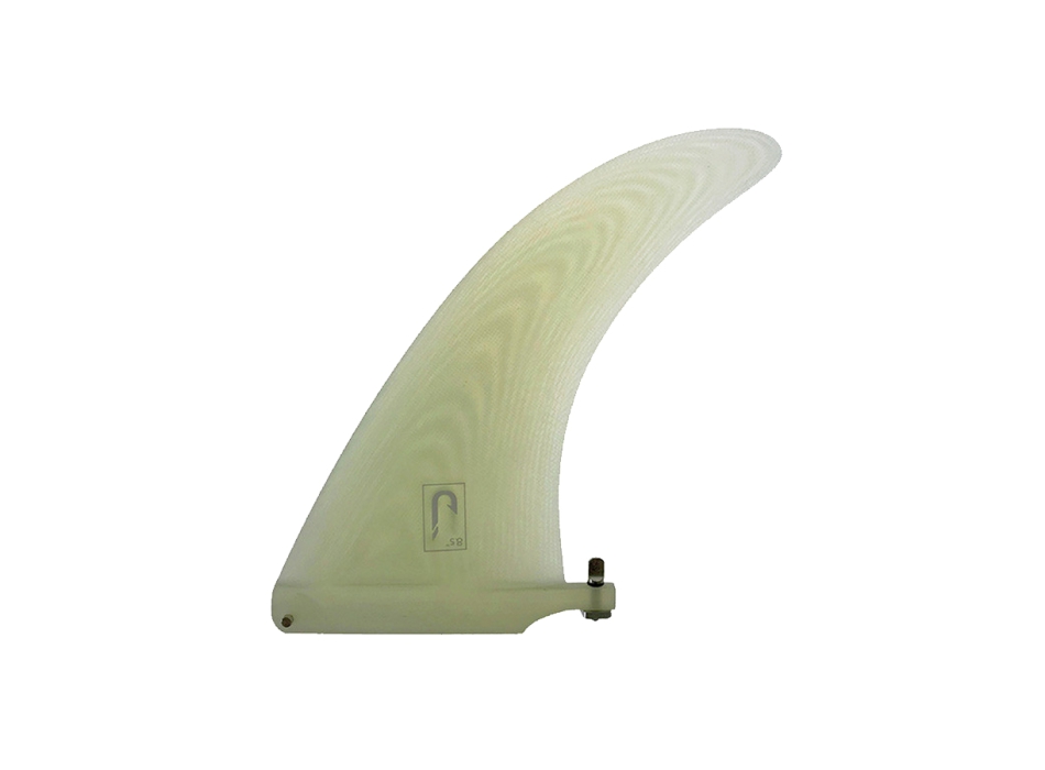 JUST 8.5" LONGBOARD FIN CLEAR