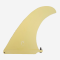 JUST 9.75” LONGBOARD SINGLE FIN NOSERIDER FIBERGLASS CREME