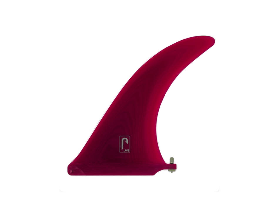 JUST 9.75" LONGBOARD FIN RED