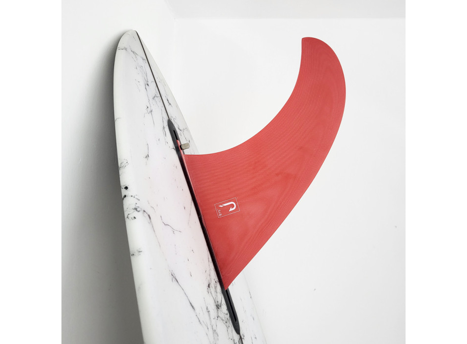 JUST 9.75” LONGBOARD SINGLE FIN NOSERIDER FIBERGLASS CREME