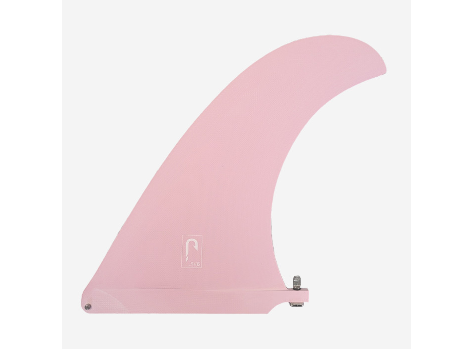 JUST 9.75” LONGBOARD SINGLE FIN NOSERIDER FIBERGLASS CREME