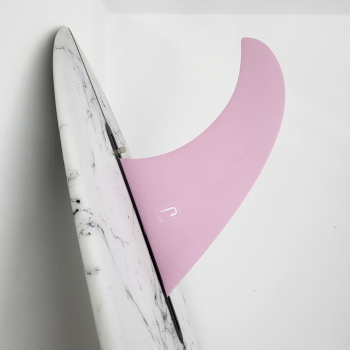 JUST 9.75” LONGBOARD SINGLE FIN NOSERIDER FIBERGLASS CREME