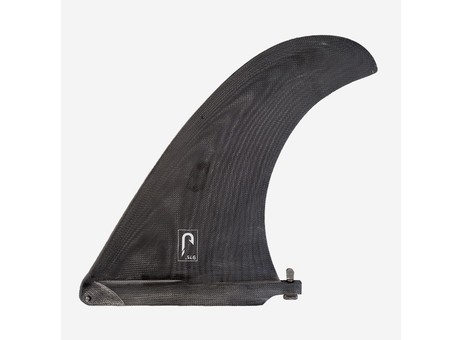 JUST 9.75" LONGBOARD FIN SMOKE
