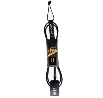 JUST LEASH REGULAR PREMIUM 8'0" BLACK