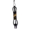 JUST LEASH REGULAR PREMIUM 8'0" BLACK