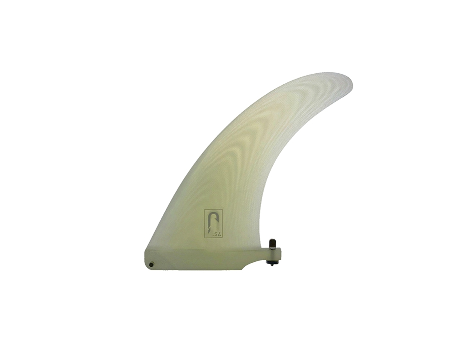 JUST 7.5" LONGBOARD FIN CLEAR