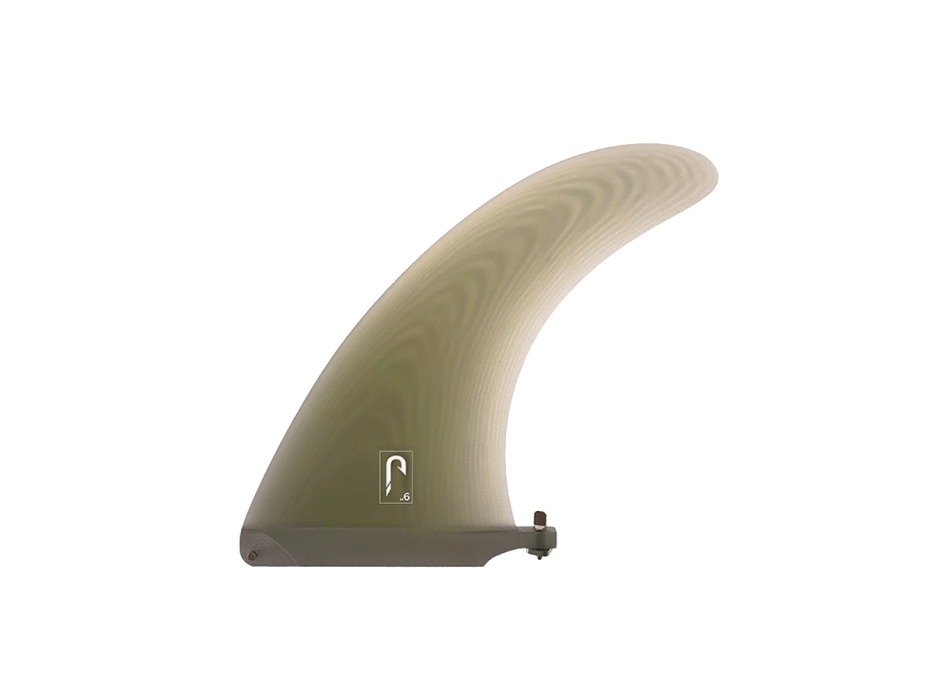 JUST 9.0" LONGBOARD FIN CLEAR