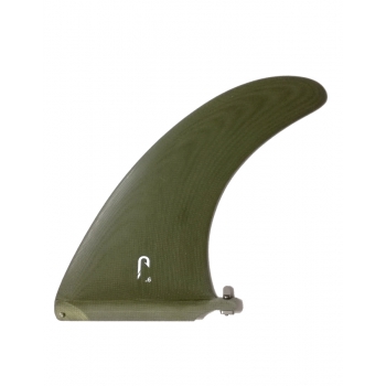 JUST 9.0" LONGBOARD FIN OLD GREEN