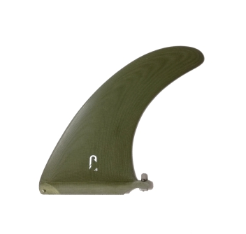 JUST 9.0" LONGBOARD FIN OLD GREEN