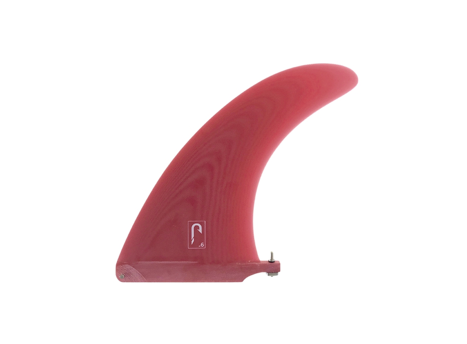JUST 9.0" LONGBOARD FIN RED