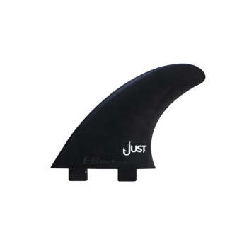 JUST FINS IN PLASTIC BLACK FCS I MEDIUM