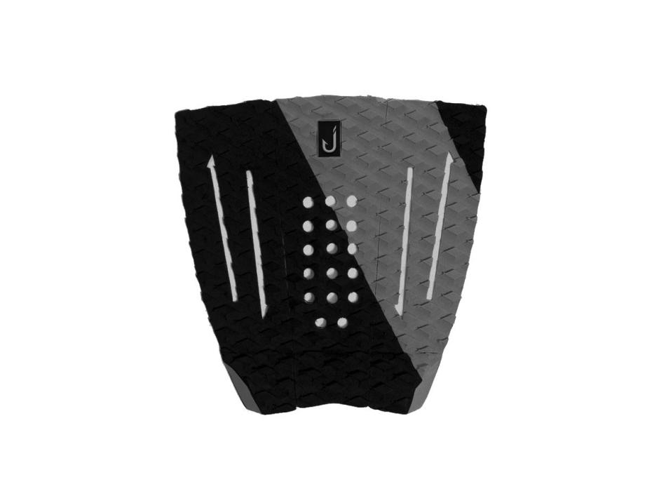 JUST TAIL PAD BLACK AND GREY 3 PIECE