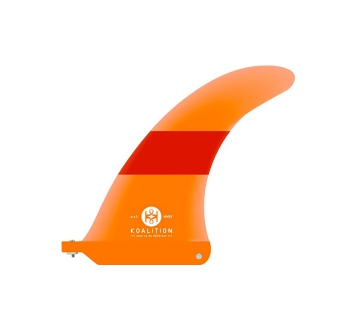 KOALITION 7'0" SINGLE FIN CALIFORNIA CLASSIC STRIPE ORANGE