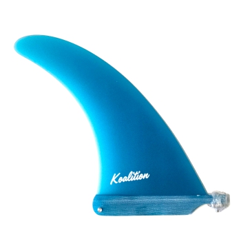 KOALITION 7.5" LONGBOARD SINGLE FIN CALIFORNIA CLASSIC BLUE/BLUE
