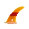 KOALITION 7.5" LONGBOARD SINGLE FIN CALIFORNIA CLASSIC ORANGE