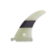 KOALITION 7.0" SINGLE FIN CALIFORNIA CLASSIC STRIPE CLEAR BLACK