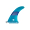 KOALITION 8.0" LONGBOARD FIN CALIFORNIA CLASSIC STRIPE