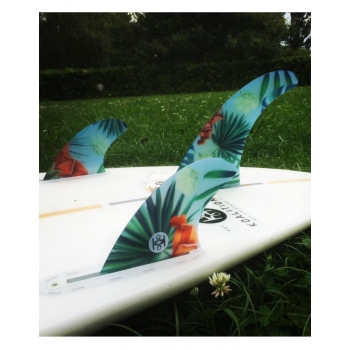 KOALITION 8.75" LONGBOARD SINGLE FIN ALOHA SPIRIT