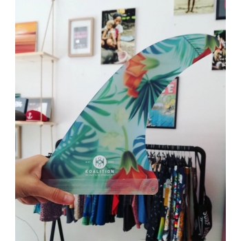 KOALITION 8.75" LONGBOARD SINGLE FIN ALOHA SPIRIT