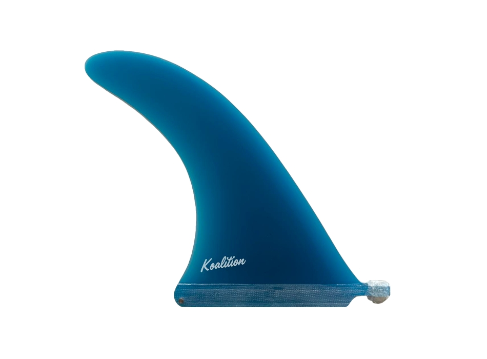 KOALITION 9'0" LONGBOARD SINGLE FIN STRIPES BLUE
