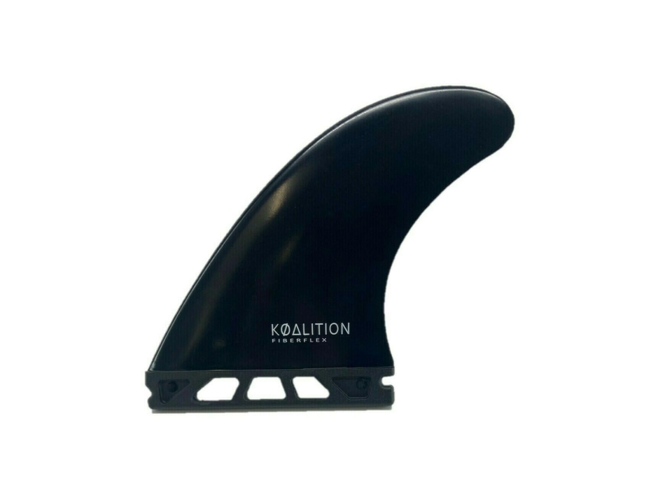 KOALITION FIBERFLEX TRI FIN SINGLE TAB FUTURE BLACK MEDIUM