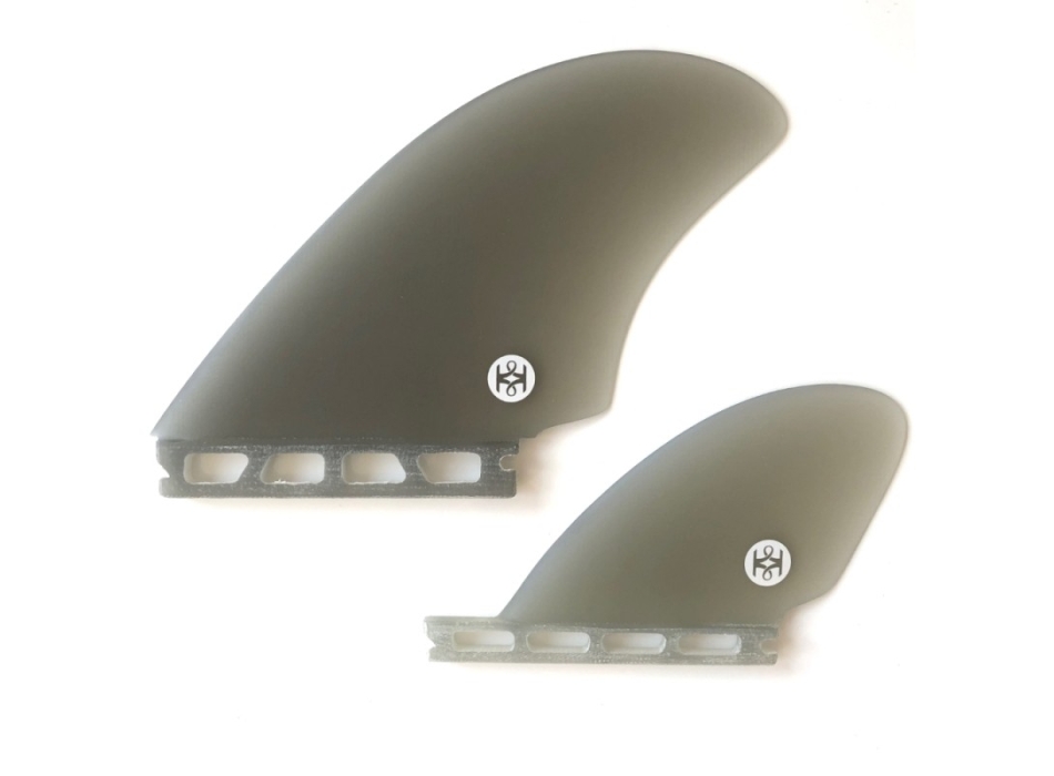 KOALITION KEEL MODERN TWIN FIN SET FUTURES CLEAR