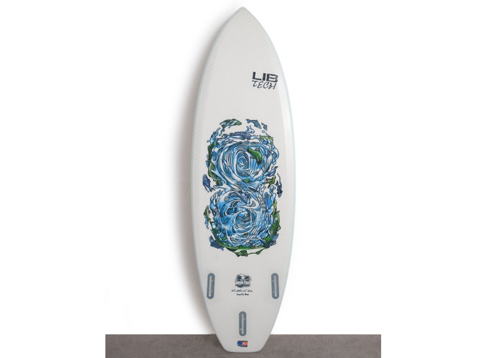 LIB-TECH WHIRPOOL 5'4" SHORTBOARD