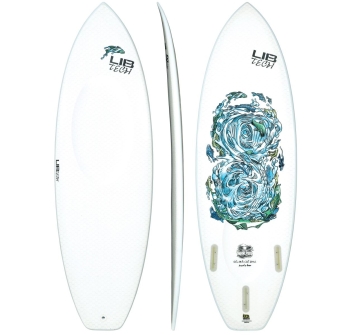 LIB-TECH LOST HYDRA 5'5" SHORTBOARD 5 FIN