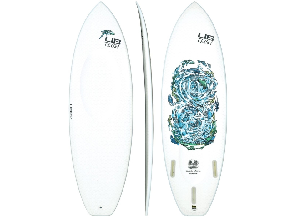 LIB-TECH LOST HYDRA 5'5" SHORTBOARD 5 FIN
