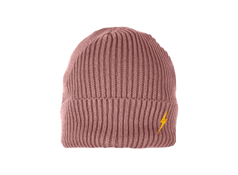 LIGHTNING BOLT BEANIE OLD ROSE