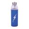 LIGHTNING BOLT REUSABLE WATER BOTTLE BLUE