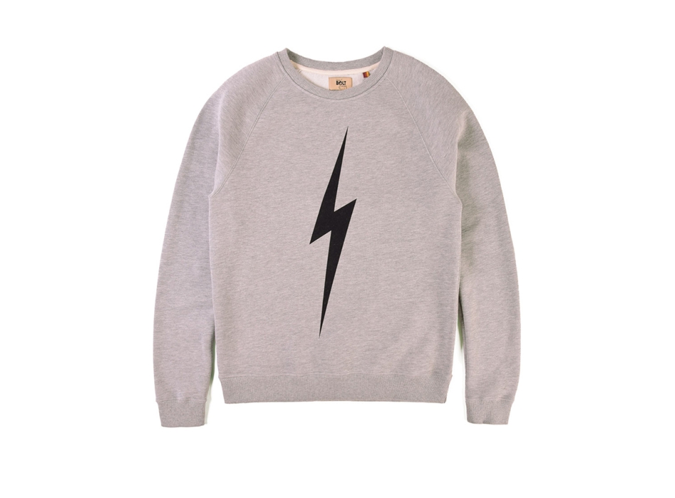 Lightning bolt crewneck best sale