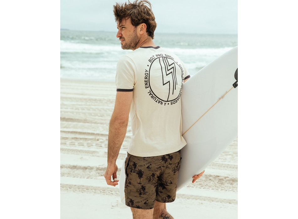 Lightning bolt board shorts on sale