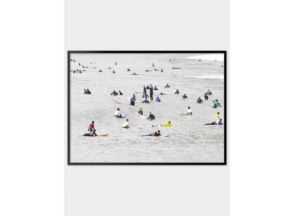 CROWDED LINEUP IN LEVANTO PHOTO PRINT