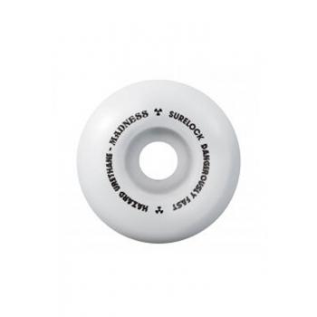 MADNESS CONCRETE PARK FORMULA SWIRL RADIAL WHITE 55MM