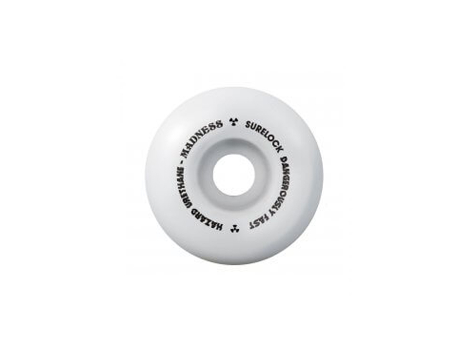 MADNESS CONCRETE PARK FORMULA SWIRL RADIAL WHITE 55MM