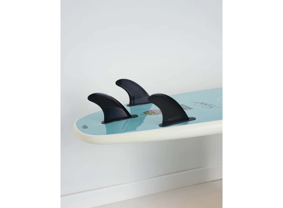 MF MICK FANNING BEASTIE SUPERSOFT WHITE TEAL