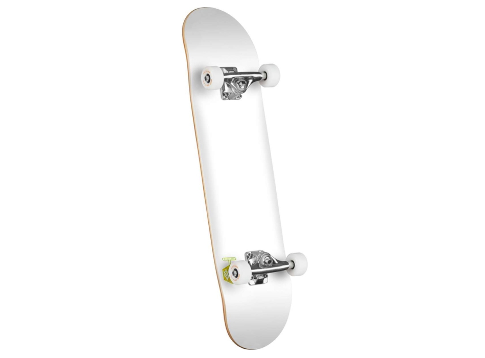 MINI LOGO BY POWELL CHEVRON DETONATOR 8" SKATEBOARD COMPLETE WHITE