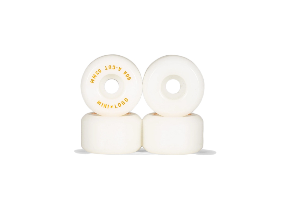 MINI LOGO HYBRIDS WHEELS A-CUT 90A 53MM