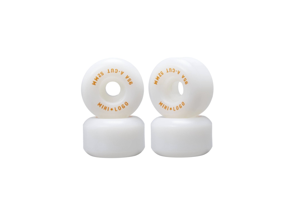 MINI LOGO HYBRIDS WHEELS A-CUT 95A 52MM