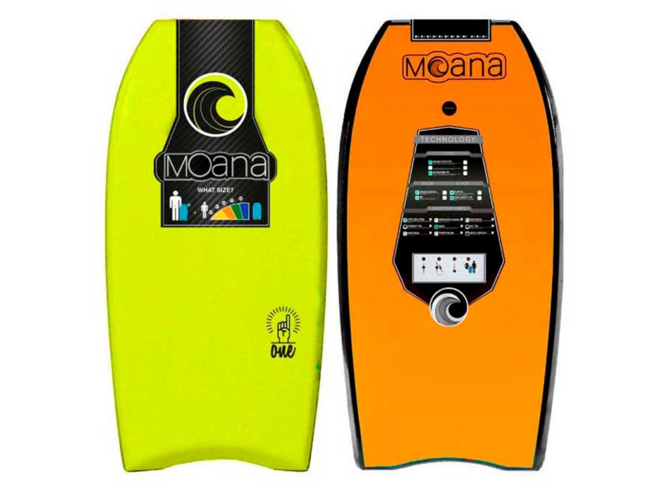 MOANA ONE BODYBOARD 39'' YELLOW ORANGE