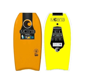 MOANA TWO BODYBOARD 42" ORANGE YELLOW